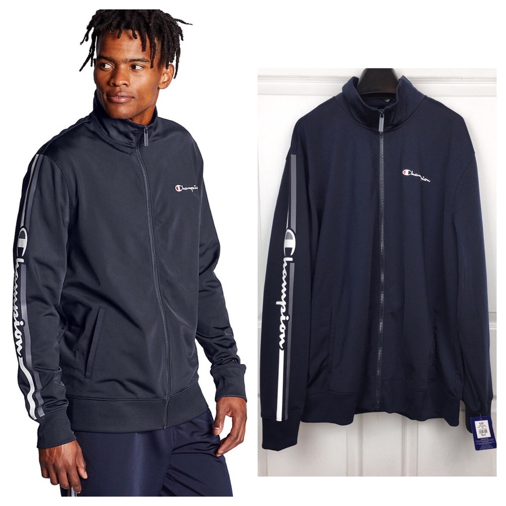 NWT Champion Full Zip Up Track Jacket